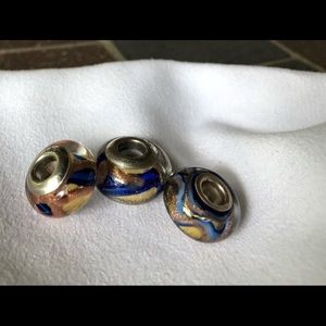 Beautiful glass murano bead~charm